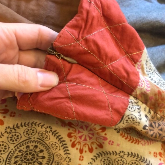 (Must bundle) - Gadzooks-  Boho cotton skirt with tulle - Picture 5 of 8